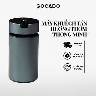 Máy khuếch tán nước hoa ô tô cao cấp gocado - alpha khuếch tán hương thơm thông minh phun sương tự động kèm đèn led
