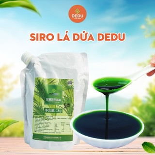 Siro lá dứa, siro lá nếp dedu