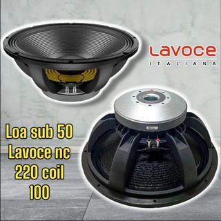 Loa sub 50 lavoce saf18402 từ 220 coil 100 italy