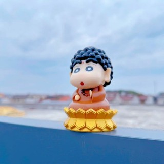 Tượng thạch cao, tượng tô màu shin Phật Tổ 9cm x 7cm, không kèm màu cọ