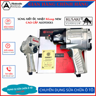 Máy xiết ốc bulong hơi japan kusaki kg-20p new cấu trúc 2 búa,bảo hành 12 tháng