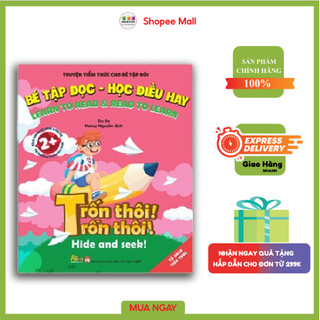 Sách - Truyện Tranh Cho Bé 2 Tuổi - Trốn Thôi! Trốn Thôi!