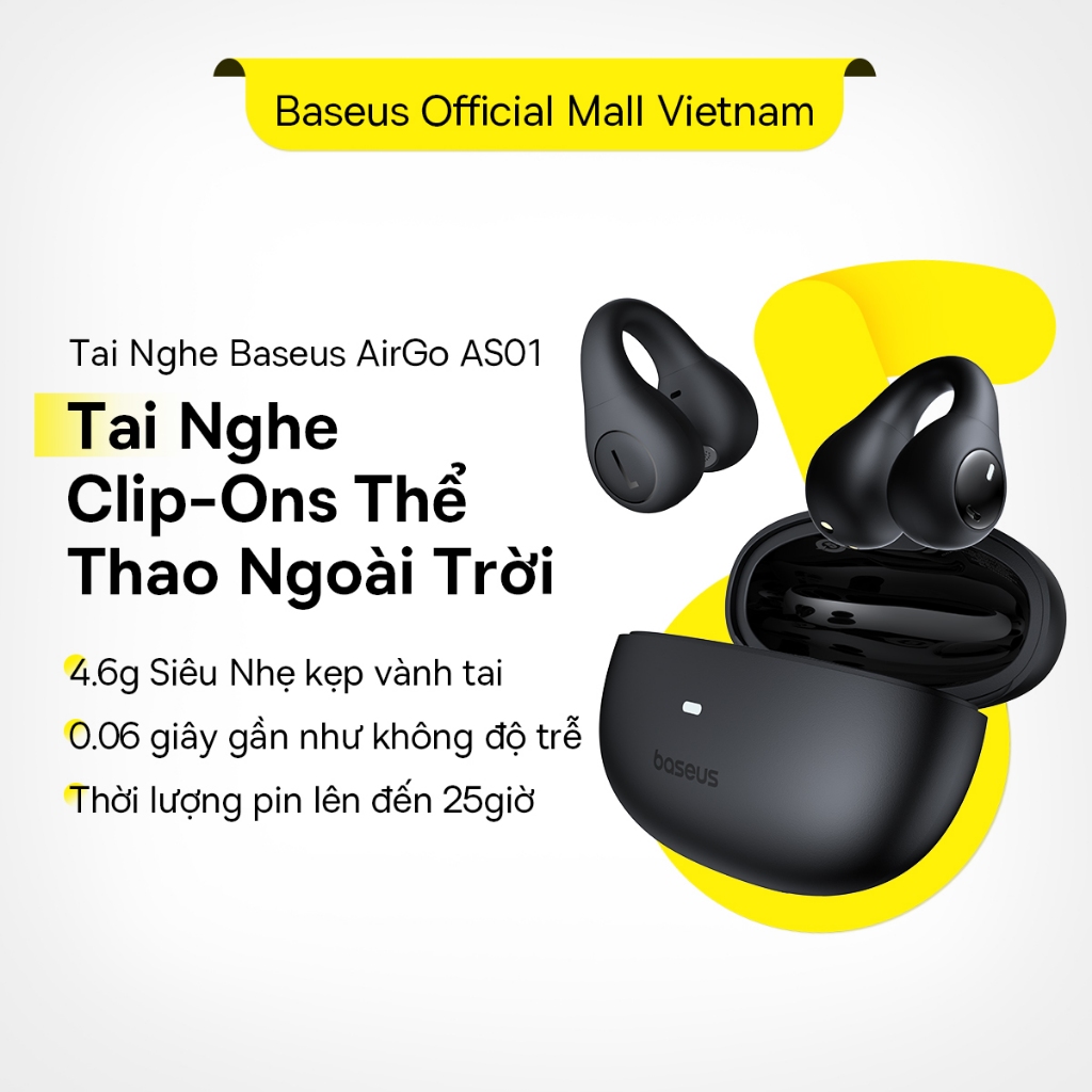 Tai Nghe Không Dây Baseus E16 TWS Bluetooth 5.3 Có Hai Micro ENC Nhét Trong Chống Ồn Điều Khiển Bằng Cảm ứng | BigBuy360 - bigbuy360.vn