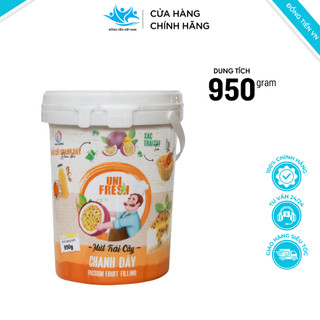 Mứt chanh dây 950g - mứt làm bánh - mứt xác trái cây- mứt unifresh