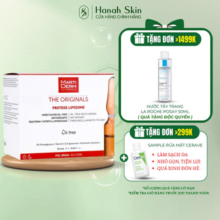 Tinh chất Ampoule Chống Oxy Hoá Phục Hồi, Điều Tiết Bã Nhờn MartiDerm The Originals Proteos Liposome