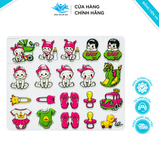 Khuôn Socola In Hình Bé Gái CI05 - Đồng Tiến Việt Nam