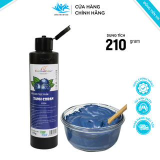 Màu Thực Phẩm Xanh Coban UNICORN Không Đắng 210gr A24