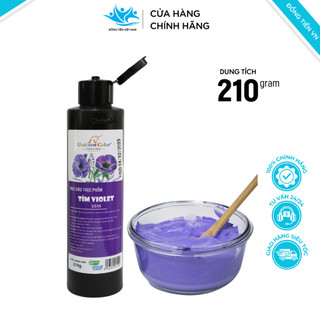 Màu Thực Phẩm Tím Violet UNICORN Không Đắng 210gr A10