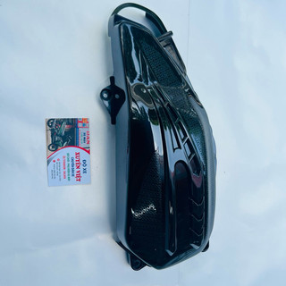 Phụ kiện Ốp Pô E,Bàu Gió Đen bóng air blade 2014-2022