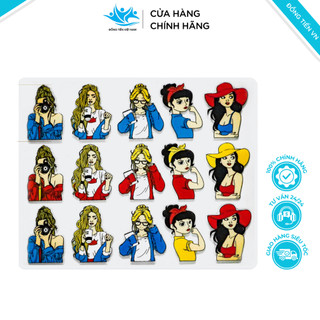 Khuôn Socola In Hình Lady Girl CI14 - Đồng Tiến Việt Nam