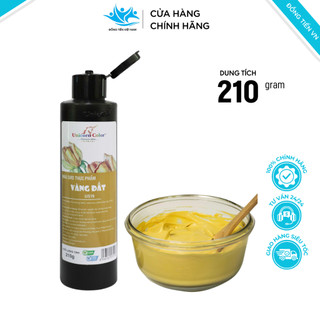 Màu Thực Phẩm Vàng Đất UNICORN Không Đắng 210gr A19