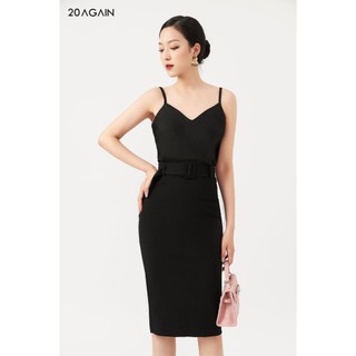 Chân váy bút chì dáng dài 20AGAIN, thiết kế đai rời thanh lịch, tôn dáng JBA1629