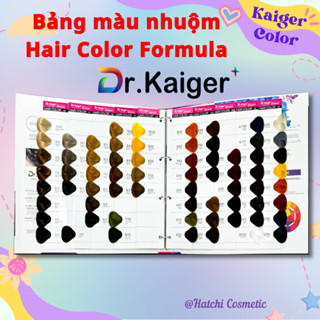 Bảng Màu nhuộm tóc Hàn Hair Care cho Salon | Thuốc nhuộm tóc Hàn thời trang