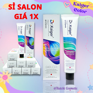  Thuốc Nhuộm Tóc KAIGER Collagen Hair Care Màu Nhuộm Tóc Kaiger Hàn Quốc thời trang hot nhất 100ml 