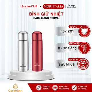 Bình Giữ Nhiệt Carlmann BES551, Dung tích 500ml, Thép không gỉ SUS304