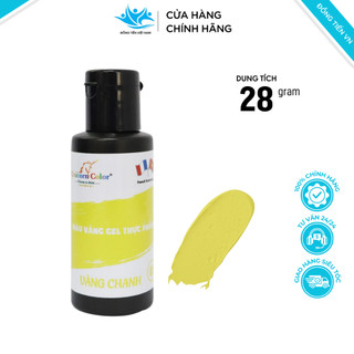 Màu Thực Phẩm Vàng Chanh UNICORN Dạng Gel 28gr D02