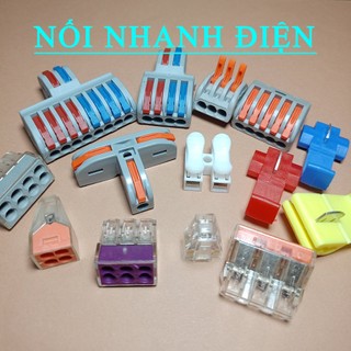 Cút nối nhanh dây điện không cần băng dính, đấu nối nhanh gọn