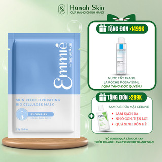 Mặt Nạ Sinh Học Phục Hồi và Làm Dịu Da Emmié Skin Relief Revitalizing Bio Cellulose B5 Complex Mask