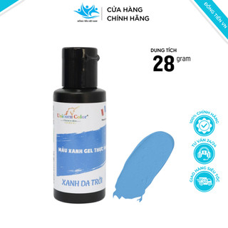 Màu Thực Phẩm Xanh Da Trời UNICORN Dạng Gel 28gr D15