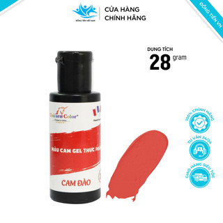 Màu Thực Phẩm Cam Đào UNICORN Dạng Gel 28gr D32