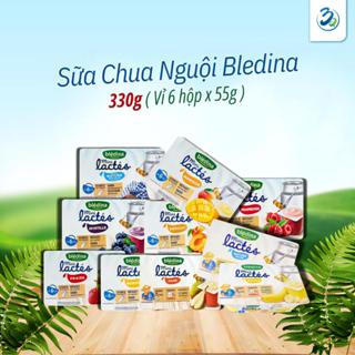 Sữa Chua Nguội Bledina Mini Lactes Pháp 330g ( vỉ 6 hộp x 55g )  Đủ Vị Cho Bé Từ 6 - 36 Tháng