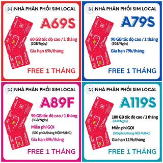 Sim 4G Mobi Local A119 Ngày 6GB Và Nghe Gọi Miễn Phí