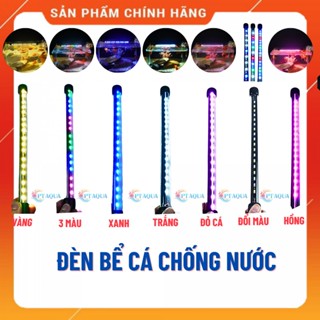 Đèn hồ cá ĐÈN CHÌM 20 - 60cm dùng cho hồ cá cảnh có công tắt loạt tốt