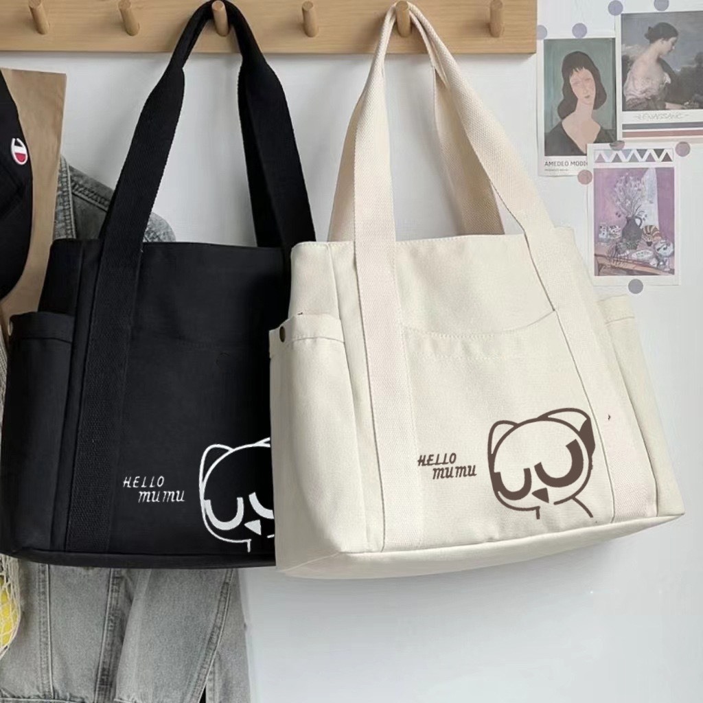 Túi xách nữ tote chất vải canvas
