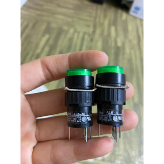 Nút nhấn idec có đèn phi 16 - 3 màu