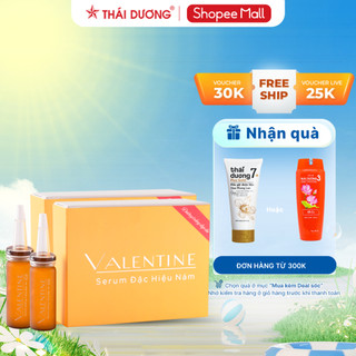 Combo 2 Serum đặc hiệu nám Valentine hộp 2 lọ x 10ml - Sao Thái Dương