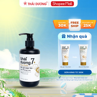 Dầu gội dược liệu thái dương 7 plus gold - sao thái dương