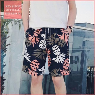 Quần short nam thể thao vải dù phối họa tiết OMBRE đi gym, đi dạo phố, đi biển cực hot