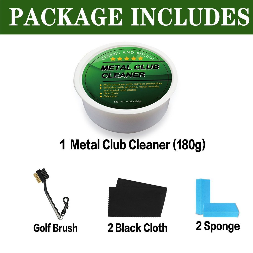 ( Mới ) Bộ Dụng Cụ Vệ Sinh & Làm Bóng Gậy Golf Chuyên Nghiệp - Chất Lượng Cao. Bộ Vệ Sinh Gậy Golf