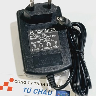 Adapter DC 12V - 2A / Đầu cắm 3.5mm x 1.35mm