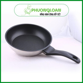 CHẢO CHỐNG DÍNH 3 ĐÁY CAO CẤP ĐUN BẾP TỪ FIVESTAR 16CM - 28CM
