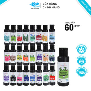 [TỔNG HỢP 60G] Màu siro Unicorn - màu thực phẩm làm bánh- màu nước pha kem