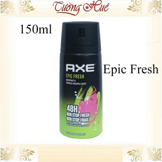 Xịt khử mùi Nam Axe Epic Fresh Deodorant & Body Spray - 150ml