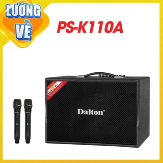 Loa karaoke dalton ps-k110a công suất 280w, bass 2.5 tấc, tặng kèm 2 micro không dây uhf
