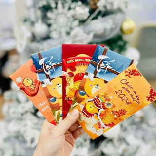 ( Quà Tặng Không Bán ) Set 5 Bao Lì Xì Mamabu