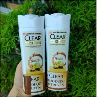 Dầu gội CLEAR  140gr/Chai - Hàng tách Khuyến mãi có dính keo