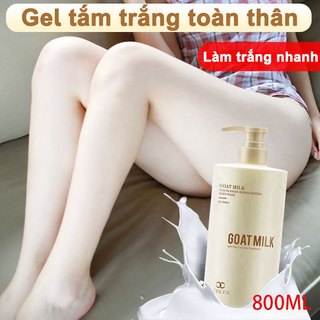 Sữa tắm trắng da sữa tắm lưu hương Làm trắng nhanh chóng 800ml dưỡng ẩm trẻ hóa da Hương thơm lâu dài