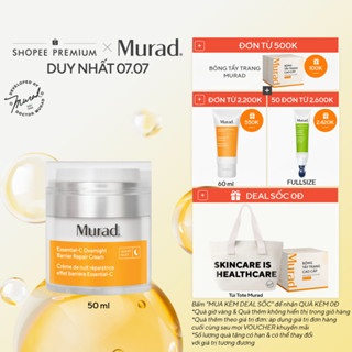 Kem Dưỡng Phục Hồi Da Ban Đêm - Murad Essential-C Overnight Barrier Repair Cream 50ml