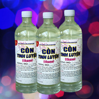 Ethanol Tinh Luyện Dùng trong Thực phẩm, Mỹ phẩm, Dược phẩm - Gonger Shop