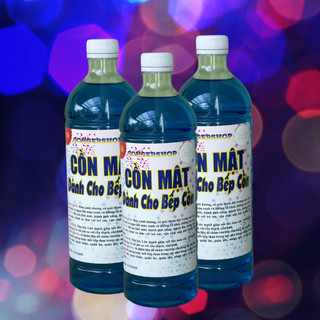 Cồn nước (Cồn mật) dành cho Bếp cồn nấu lẩu Chai 01 lít Không gây mùi khó chịu, không cay mắt