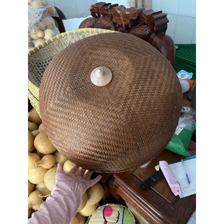 Lòng Bàn từ tre.Lồng bàn đan tre đậy vừa mâm cơm