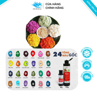 Màu thực phẩm - màu nấu xôi ngũ sắc - atvstp