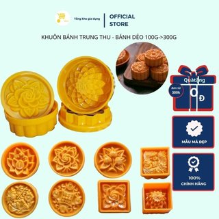 Khuôn Bánh Trung Thu 100G->300G Nhựa Vĩnh Trường - Khuôn Bánh Dẻo - Bánh Nướng Cao Cấp MTA-MART