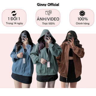 Áo Khoác Kaki Nón Basic GINNY