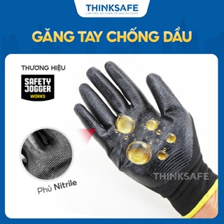 Combo 12 đôi Găng tay bảo hộ lao động Jogger Superpro chống dầu nhớt, trơn trượt, độ linh hoạt cao Bao tay lao động