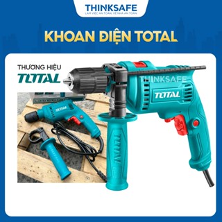 Máy khoan điện Total Công suất 500W - 850W, Công tắc đảo chiều, khoan bê tông búa, Máy khoan gia đình đảo chiều điều tốc